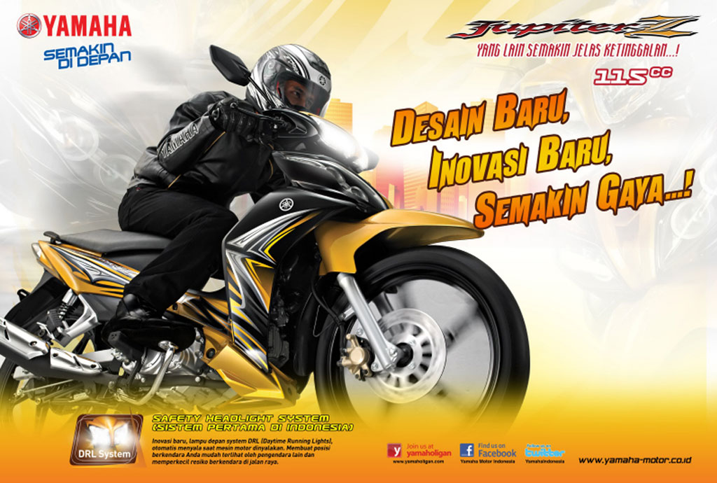  4 Langkah, 2 Valve SOHC, Berpendingin Udara