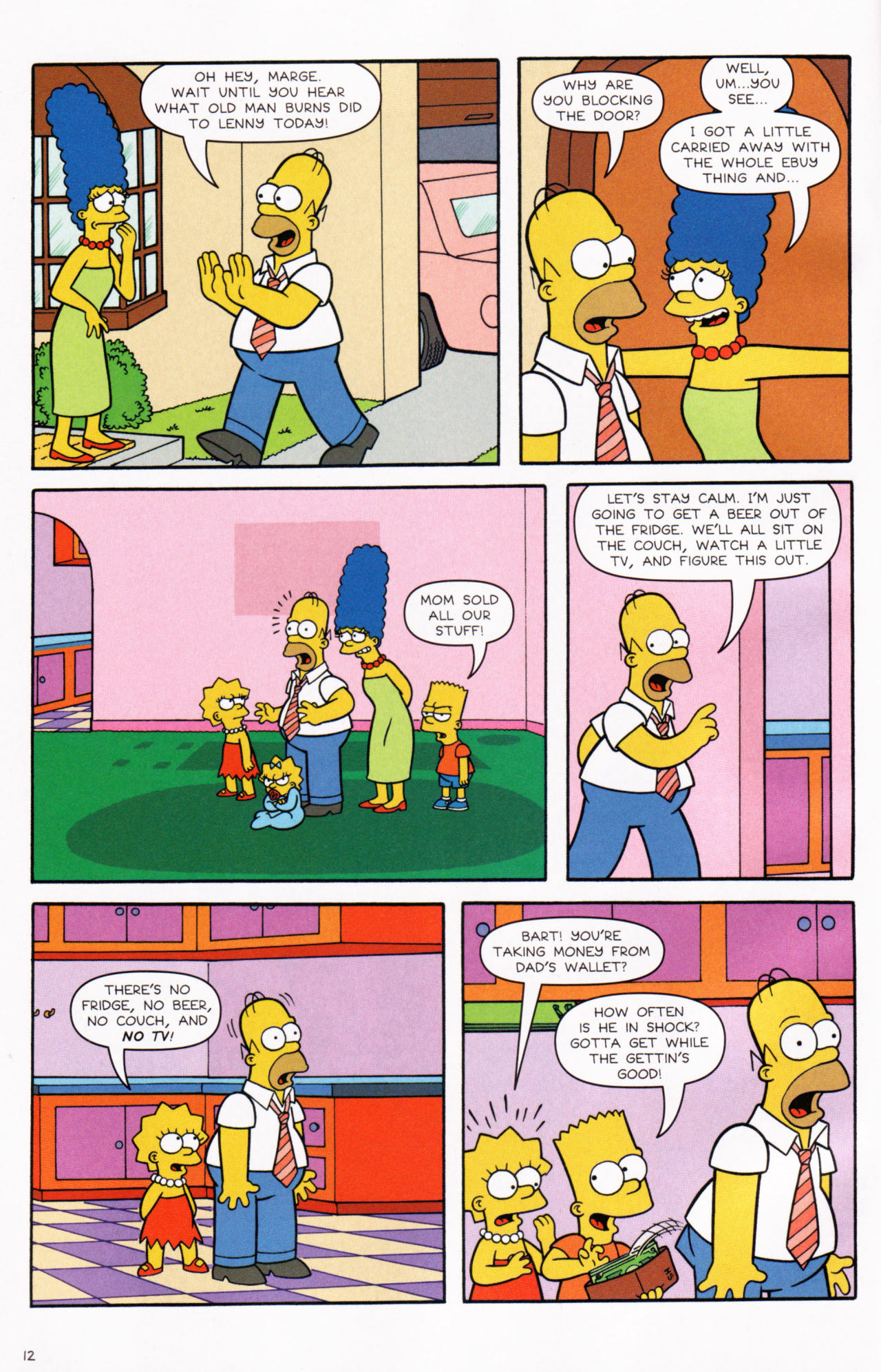 Read online Simpsons Comics comic -  Issue #130 - 10