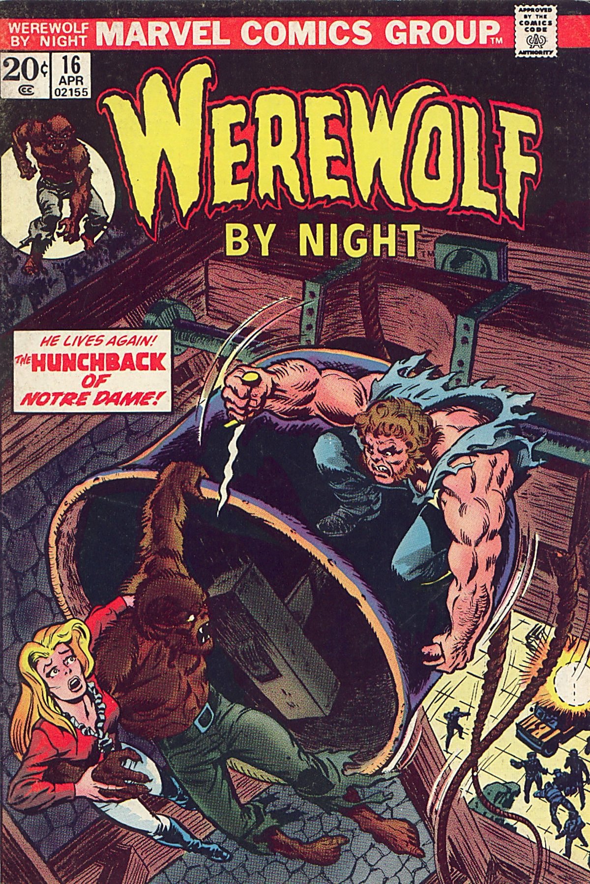 Read online Werewolf by Night (1972) comic -  Issue #16 - 1