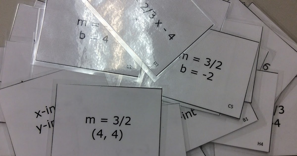 The Line Game - Linear Graph Review
