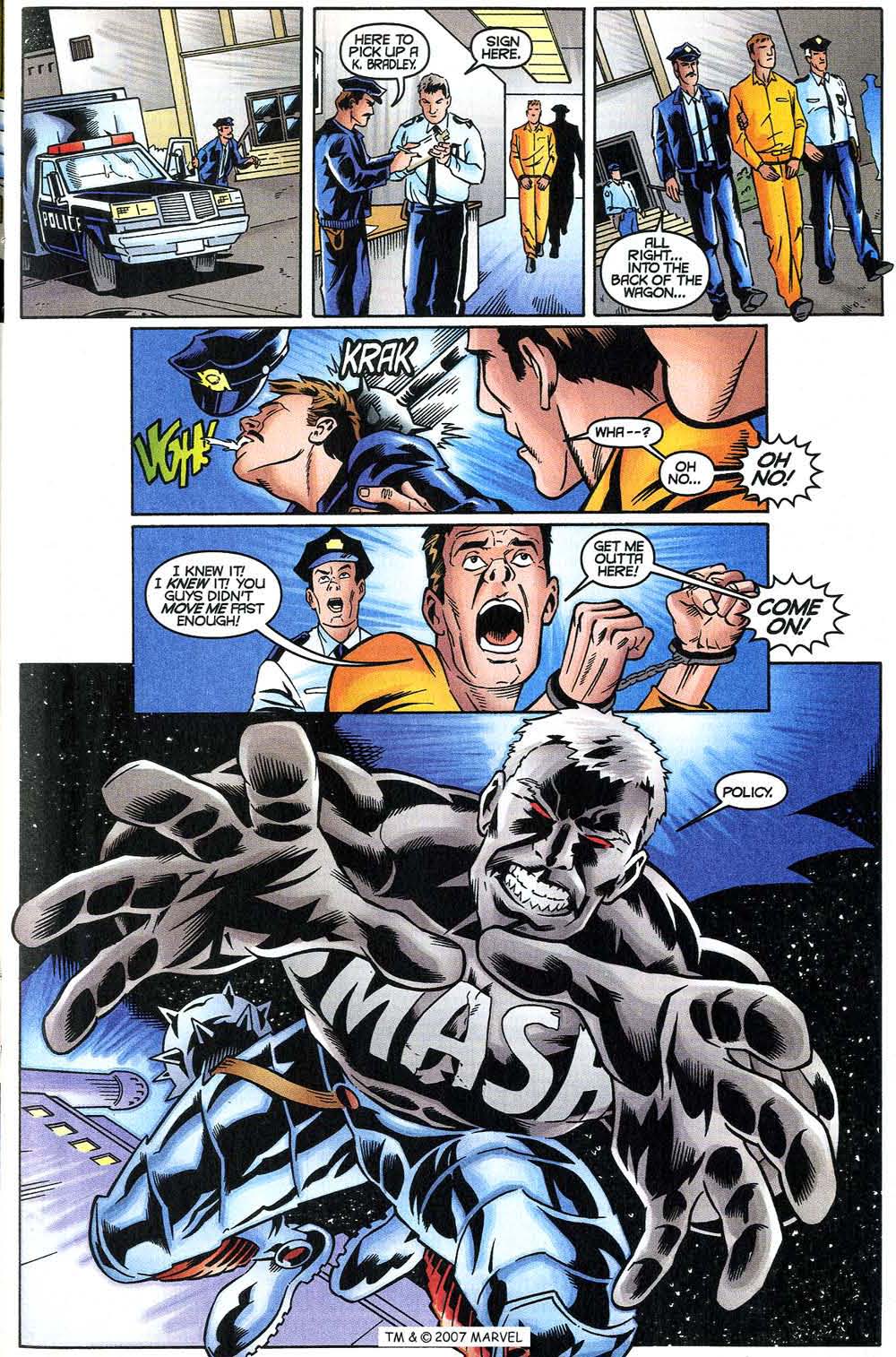 Read online Captain America (1998) comic -  Issue # Annual 1999 - 21
