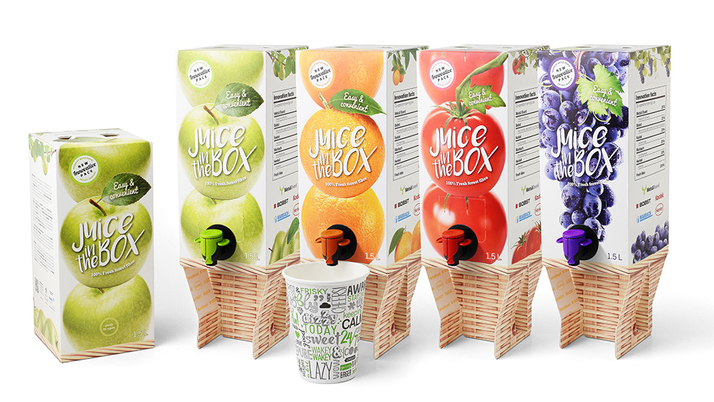 Elevated Drink Box on Packaging of the World Creative Package Design