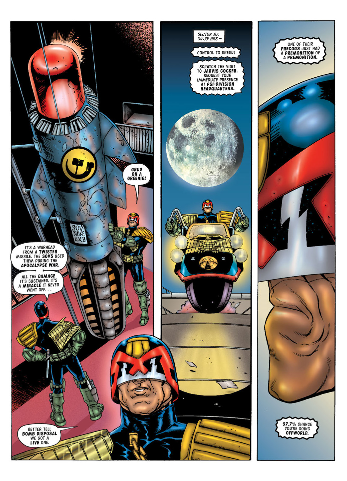 Read online Judge Dredd: The Complete Case Files comic -  Issue # TPB 25 - 221