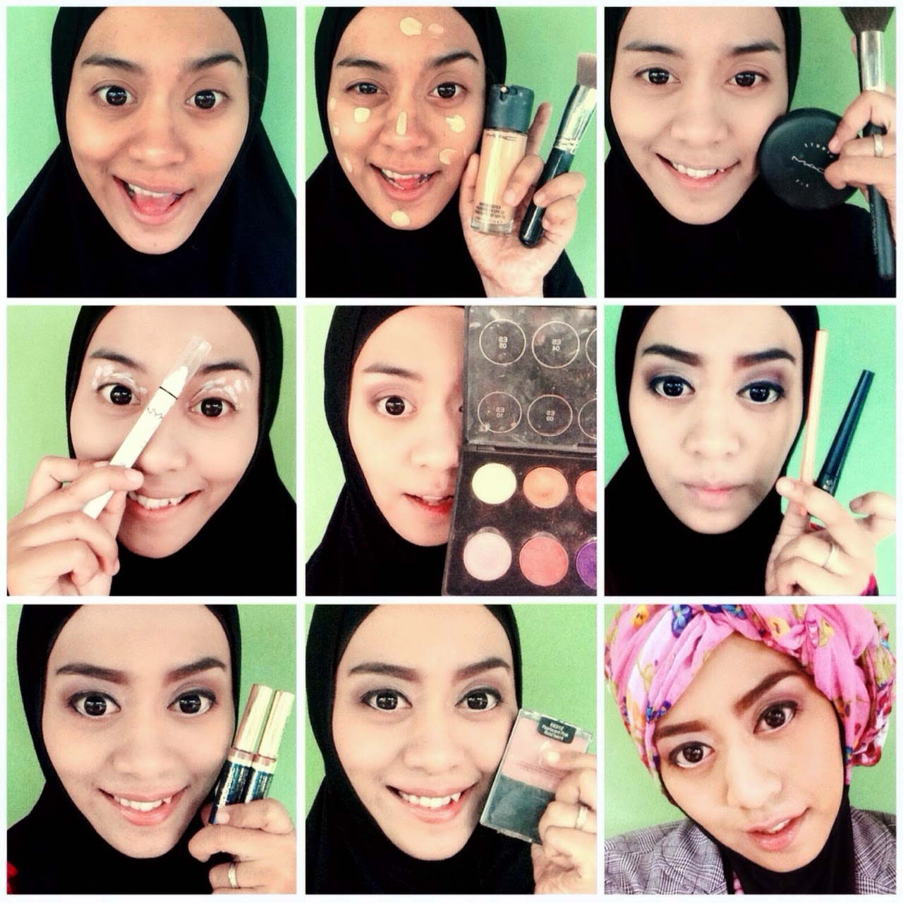 26 Ide Tutorial Hijab Make Up Terbaru Tutorial Hijab Terbaru Tahun