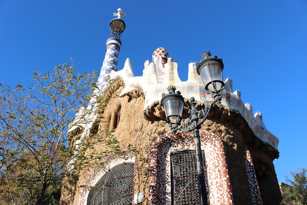バルセロナの旅を楽しむ グエル公園 Park Guell その３ 最後にガウディの博物館とグッズ販売