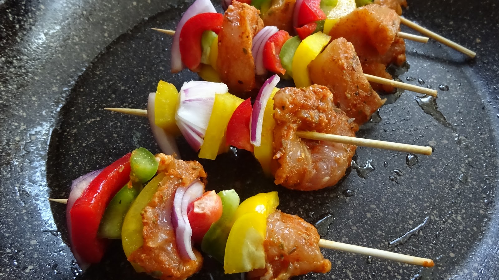 Chicken Fajita Kebabs