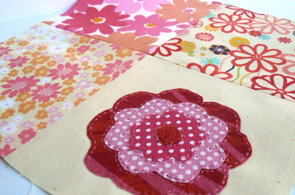CurlyPops: 65 Roses Community Quilt via Whip Up