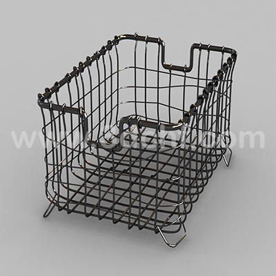Iron Wire Basket 3d Model Free 3d Model