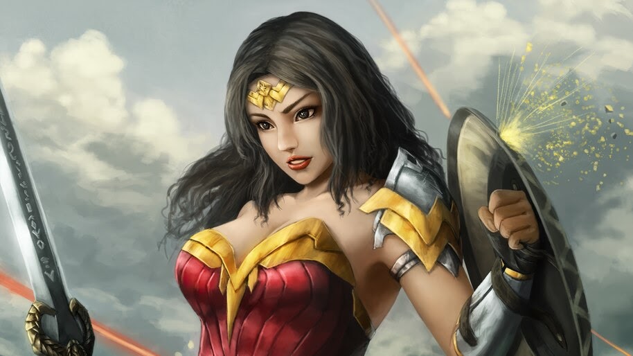 Wonder Woman, DC, Comics, 4K, #6.1189