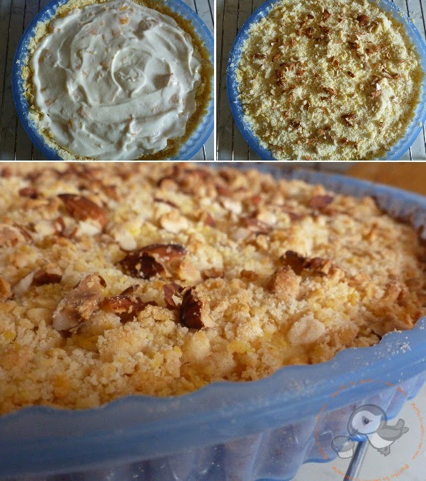 Sbriciolata con pesche e ricotta...il blog se ne va in ...