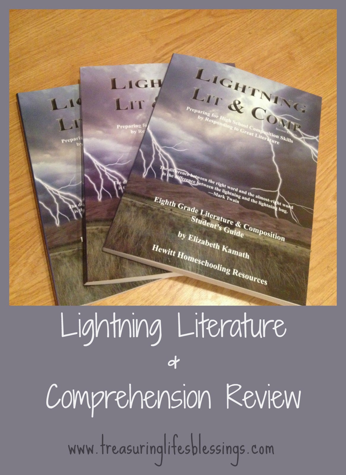 Lightning Literature and Composition - Treasuring Life's Blessings