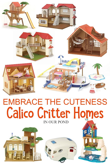 Embrace the Cuteness with Calico Critters // Life In Our Pond // gift guide // christmas list // toys for kids // doll house