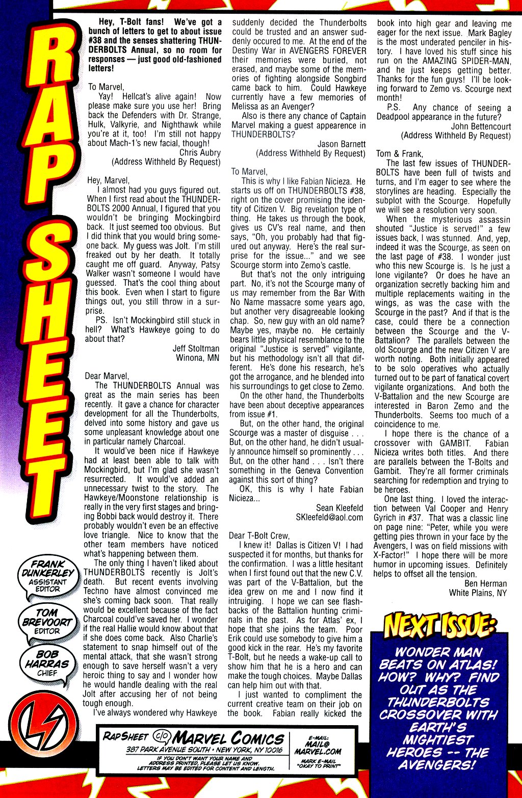 Read online Thunderbolts (1997) comic -  Issue #41 - 23