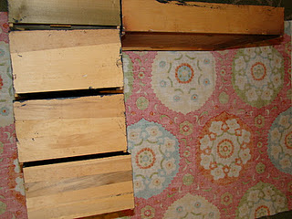 decoro sin decoro: Pintar un mueble con telas