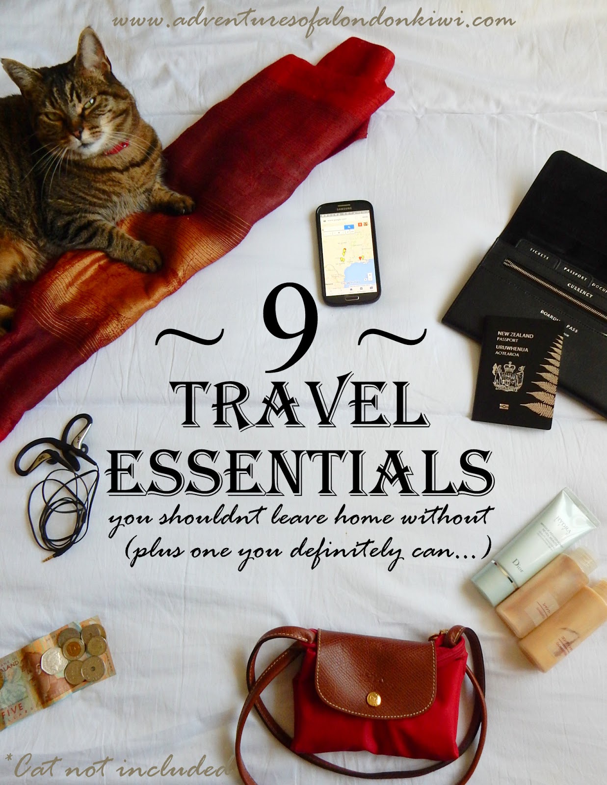 Nine travel essentials that I won't leave home without... Adventures