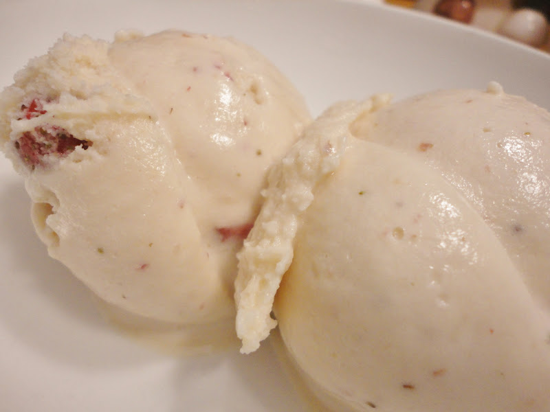 Frugal Foodie Mama Homemade Strawberry Ice Cream Without the Cream