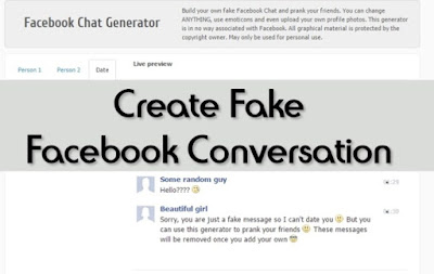 How To Create Fake Facebook Conversation Online How To Create Fake Facebook Conversation Online