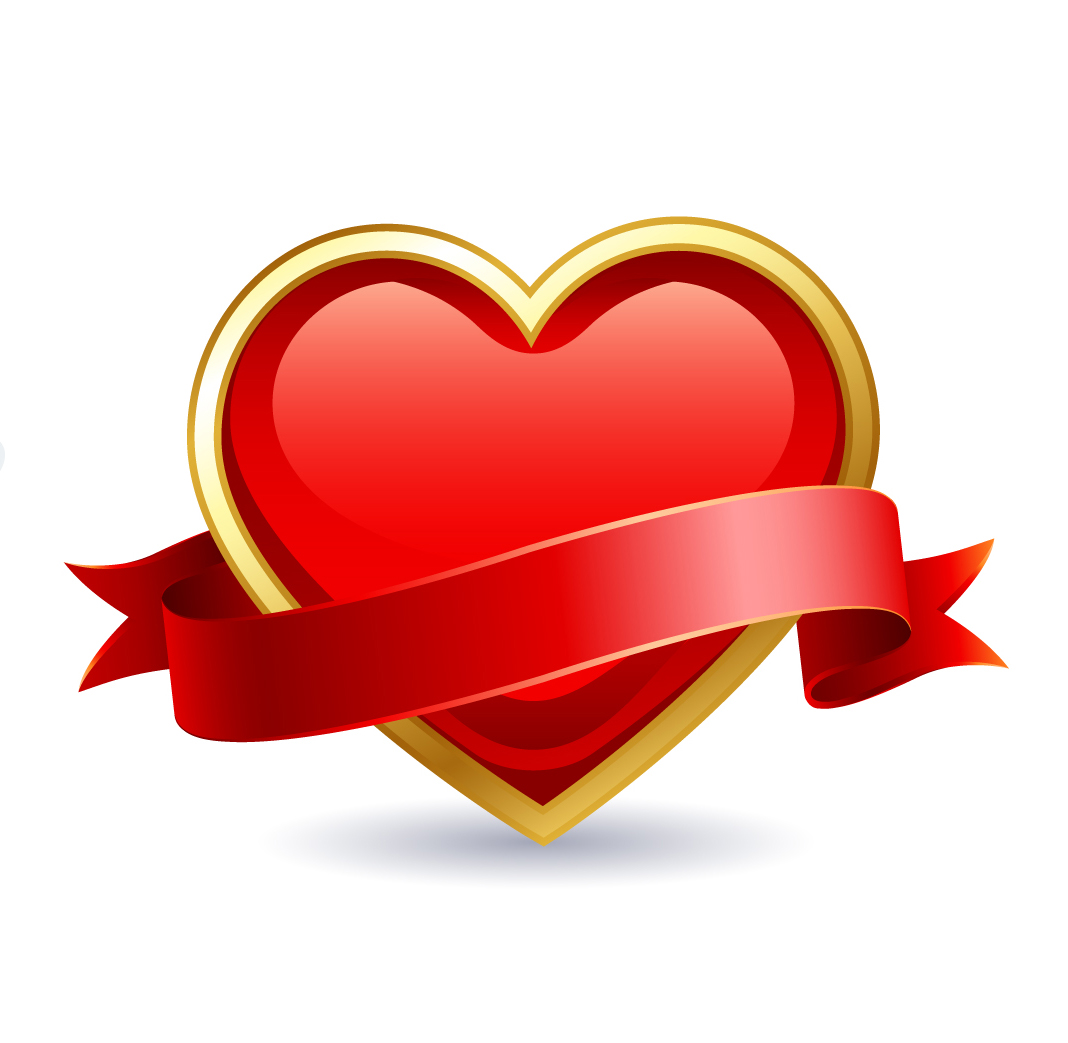 Banco de Imágenes Gratis: 12 Imágenes de corazones para el 14 de Febrero
