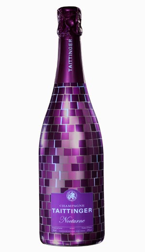 notturno nocturne champagne taittinger bottiglia sfarzo design psckaging etichette