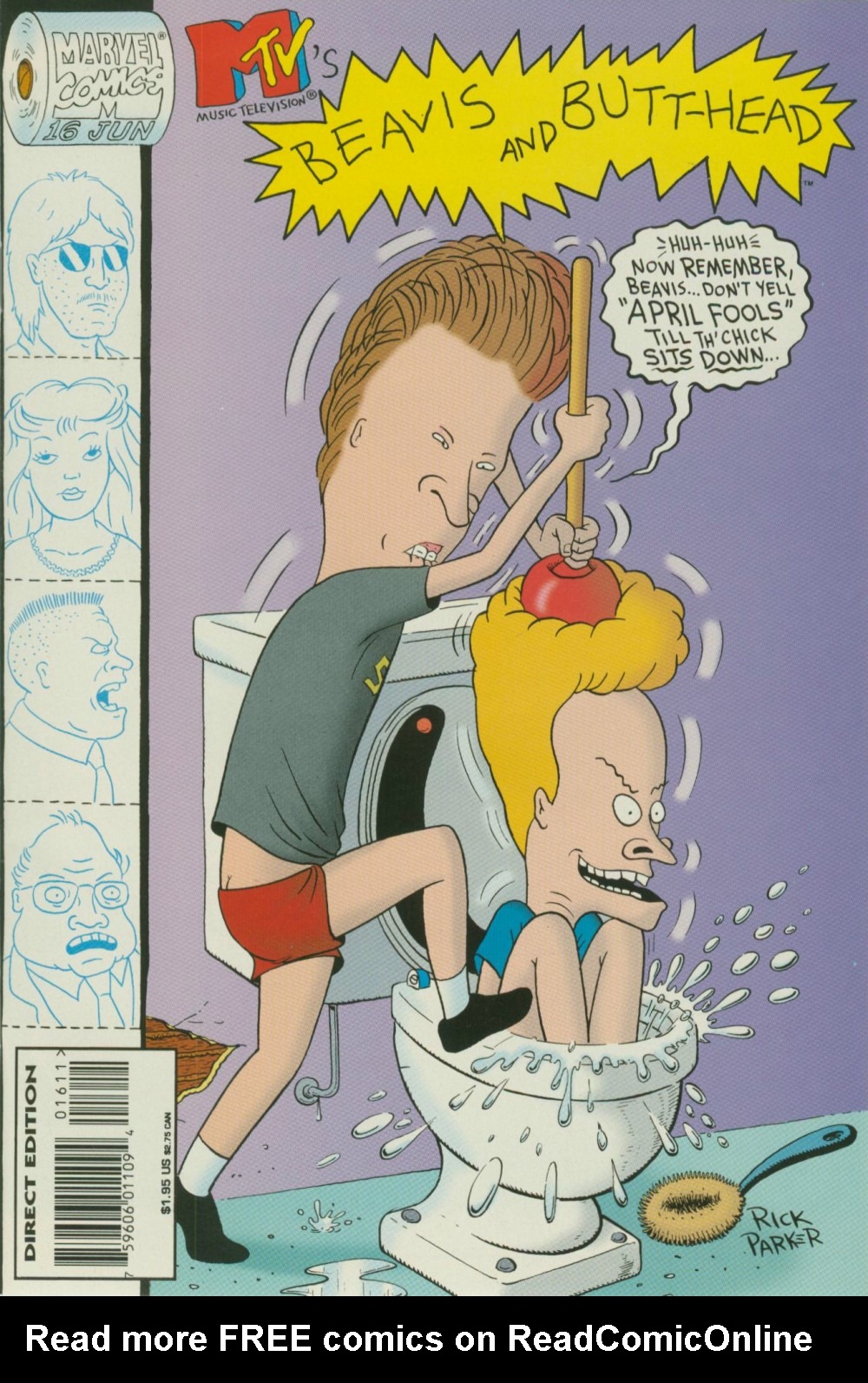 Read online Beavis and Butt-Head comic -  Issue #16 - 1