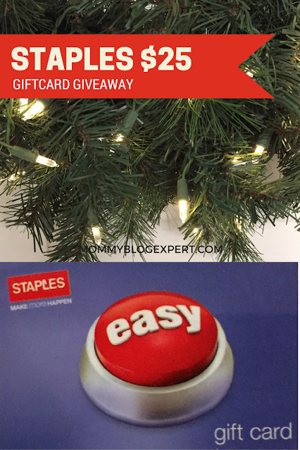 Staples Gift Card Christmas Tree Light