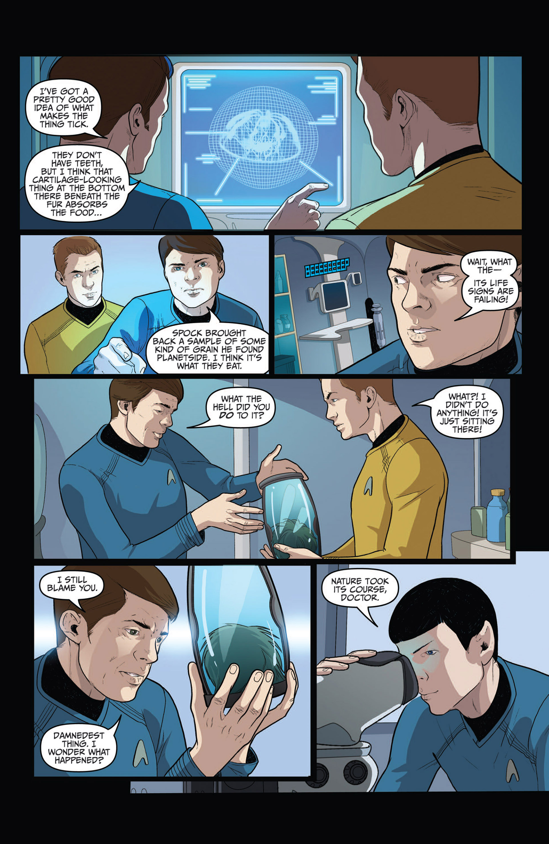 Read online Star Trek (2011) comic -  Issue #12 - 14