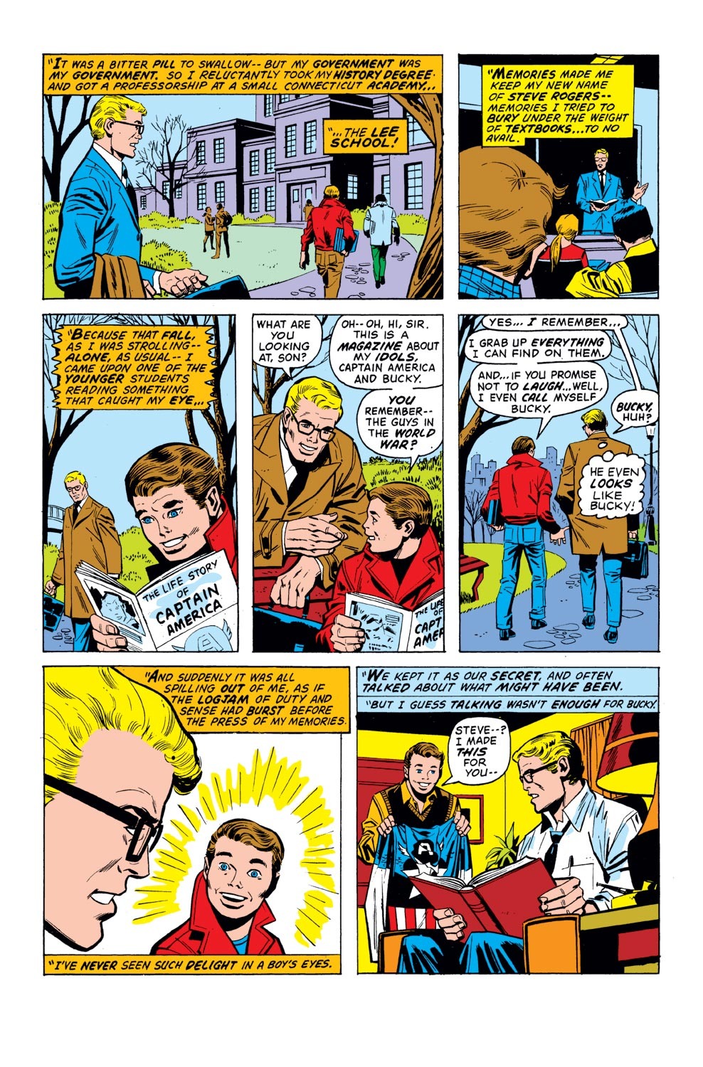 Read online Captain America (1968) comic -  Issue #155 - 13