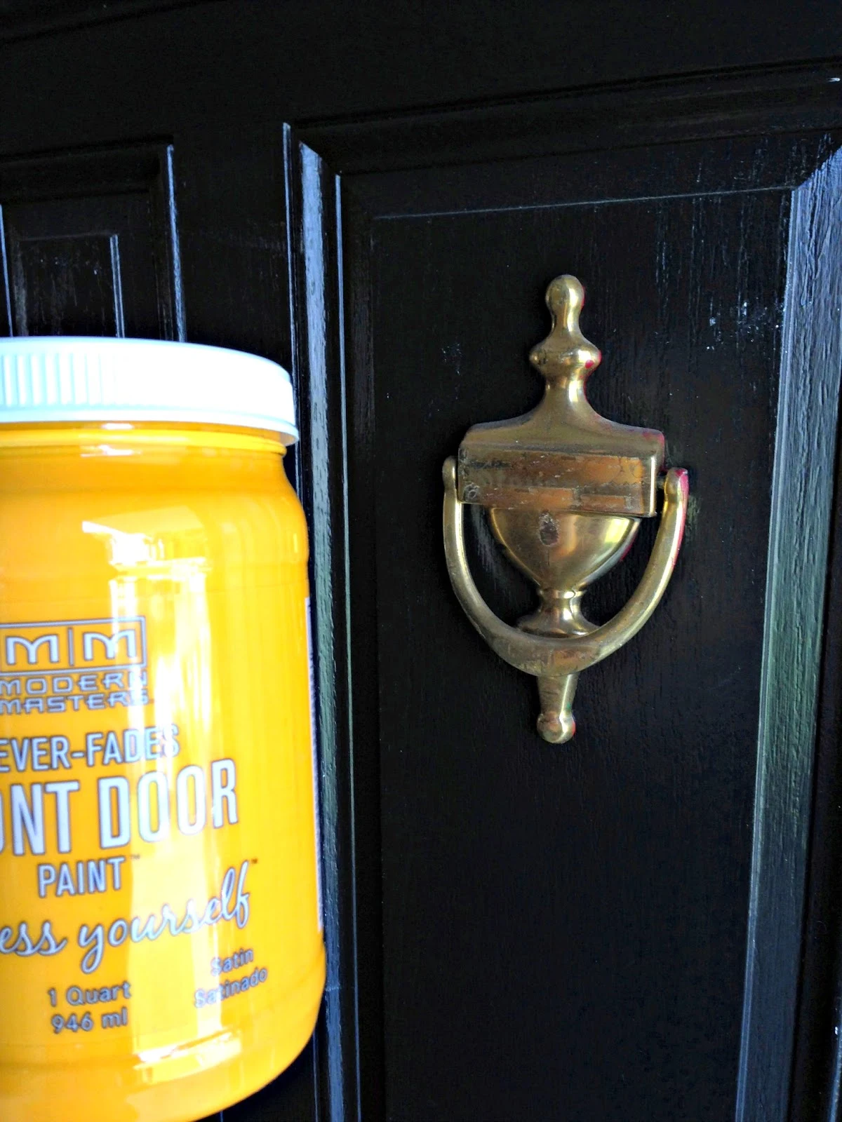 Painting My Front Door Yellow