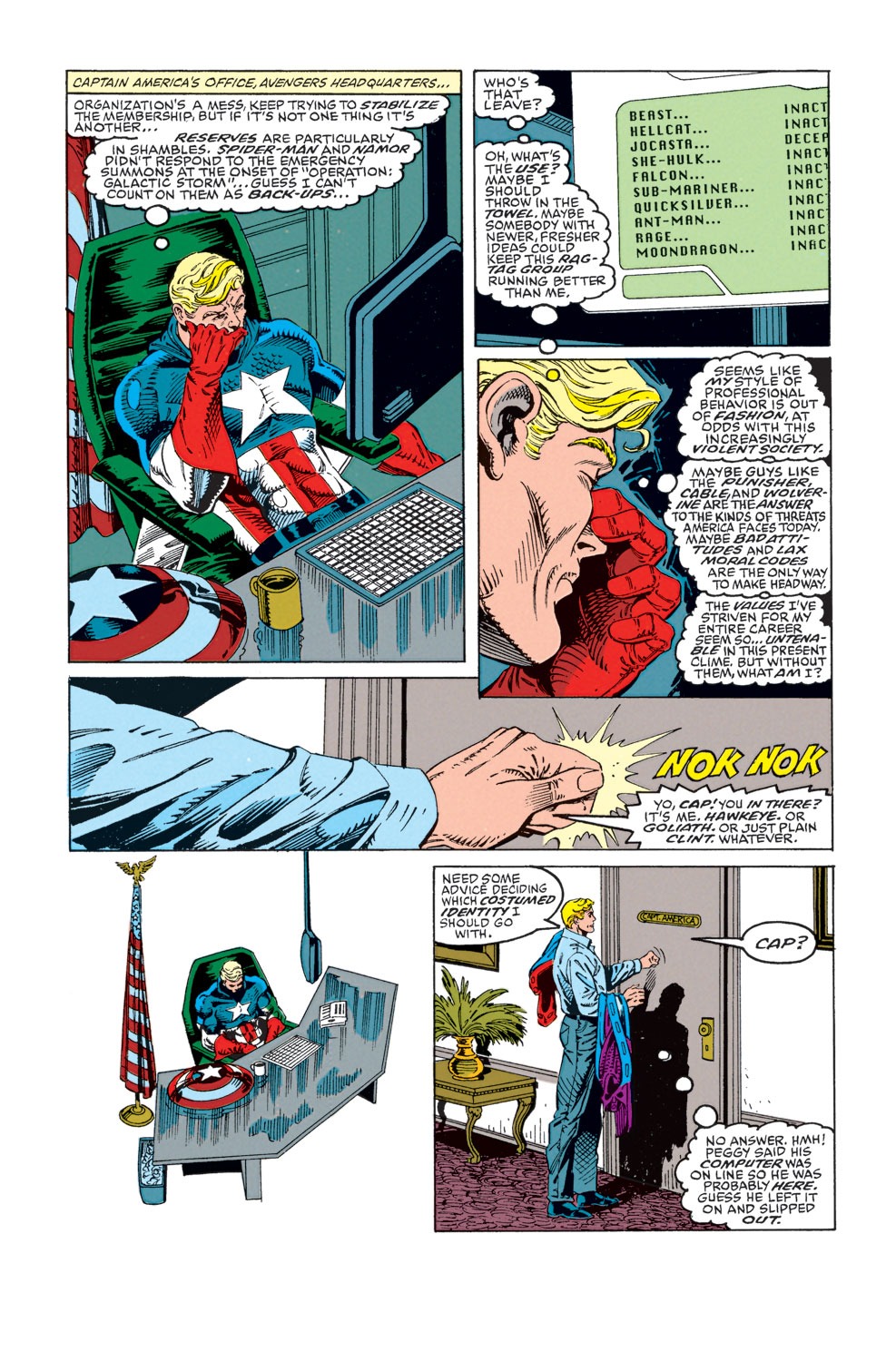Read online Captain America (1968) comic -  Issue #401 - 8