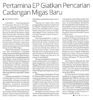 Pertamina EP Boost Search New Oil and Gas Reserves