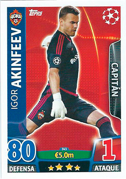 Topps Ligue des Champions 447-MOHAMED SALAH-BASE CARD