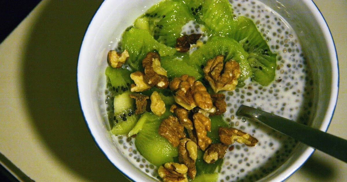 Pudding z nasion chia/Chia pudding Delusional World of Trine