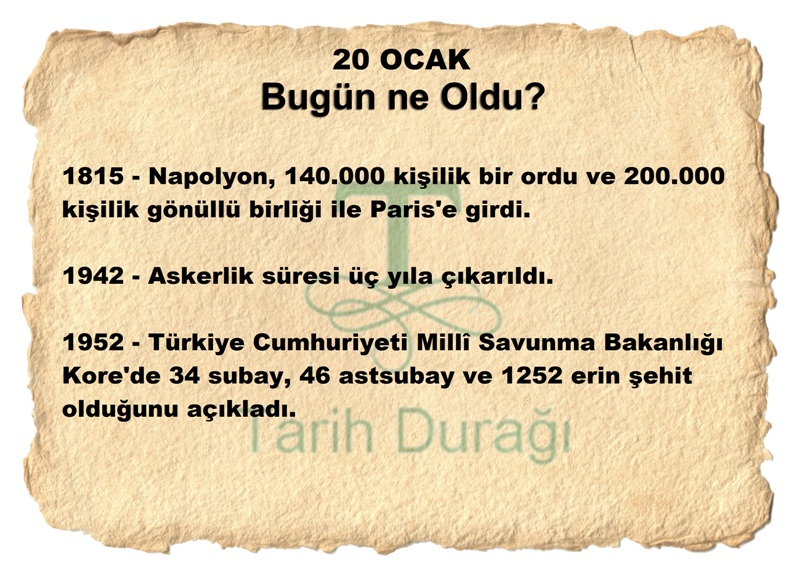 TARİHİN DURDUĞU YER