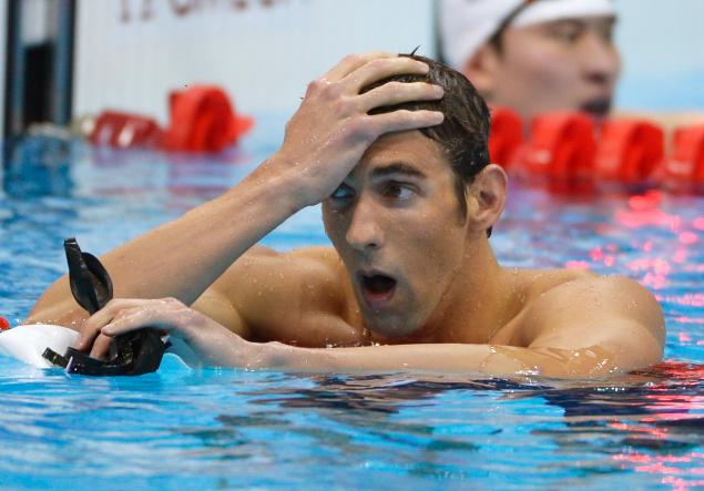 WRLTHD: Phelps loses his golden touch as French win relay