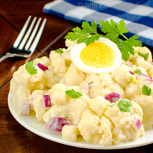 Cauliflower Potato-Style Salad