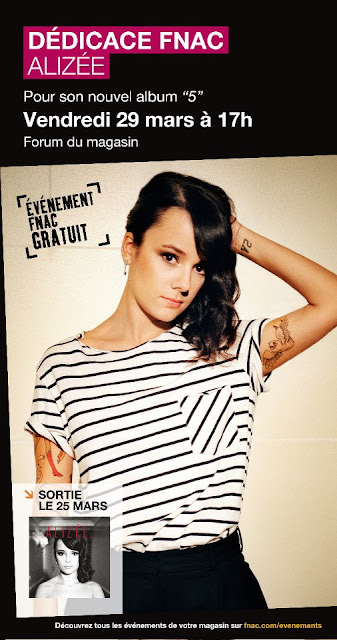 nouvel album 5 Alizee