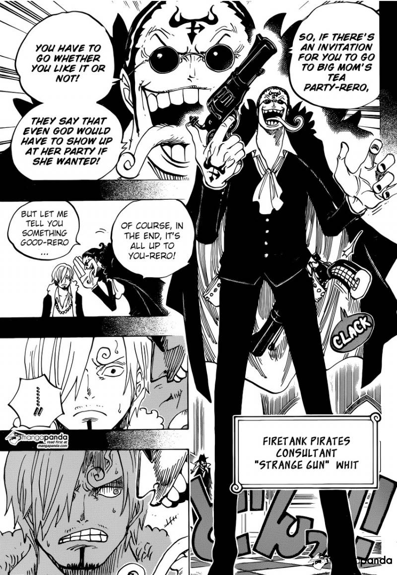 One Piece Ch.813: An Invitation to the Tea Party