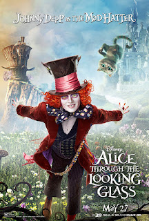 Johnny Depp Alice Through the Looking Glass Poster