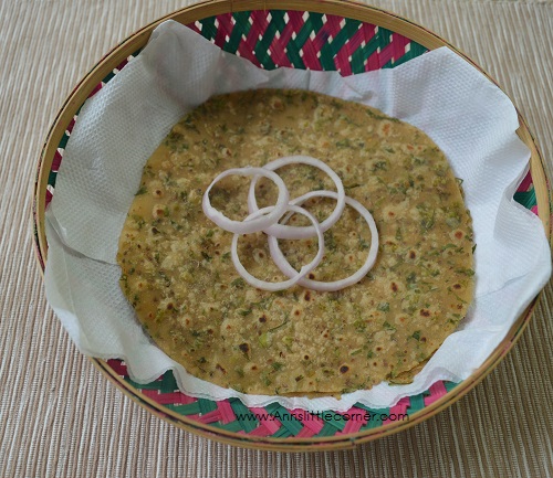 Ajwain Chapati, Coriander Chapati