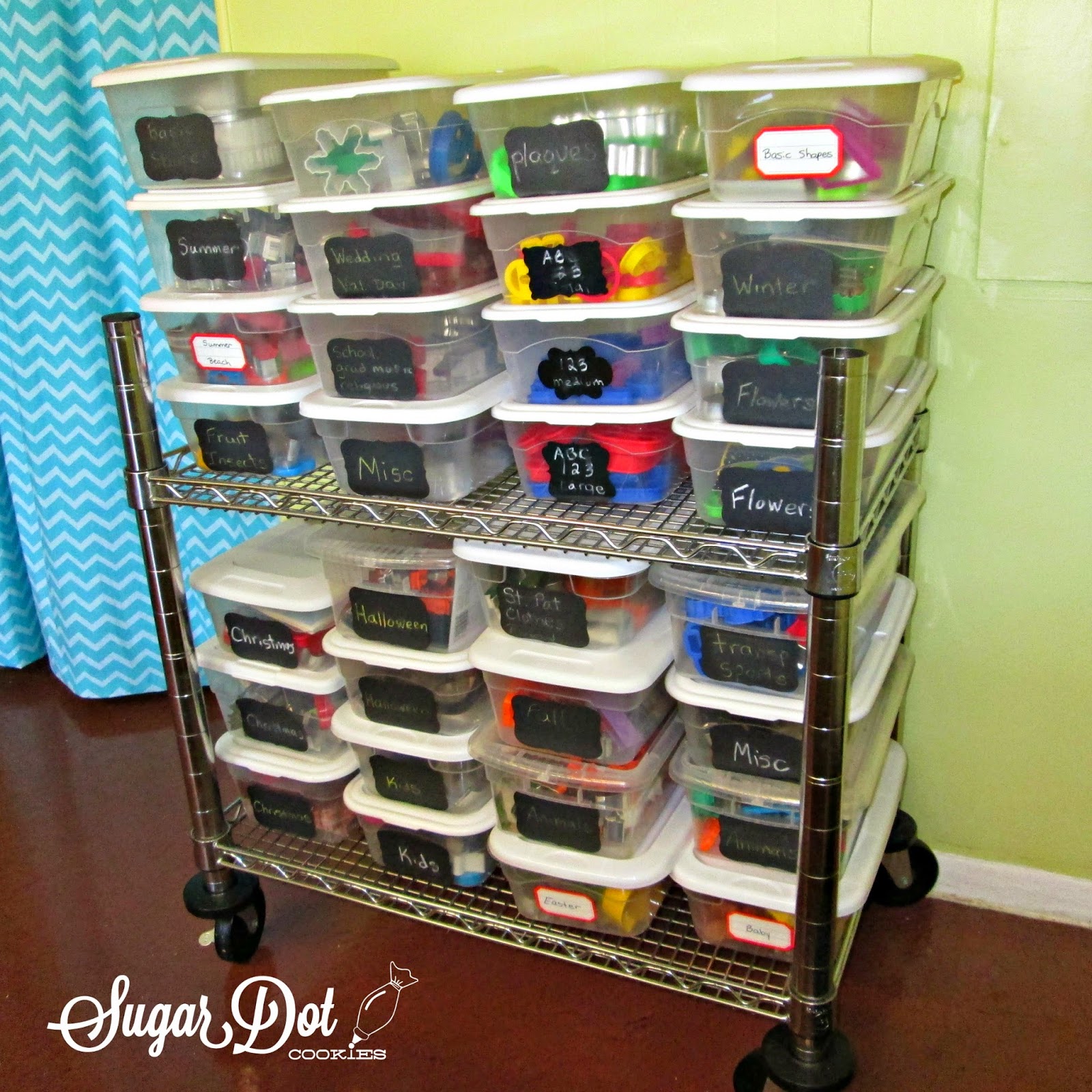 I took advantage of a sale on photograph storage boxes at the craft store. Each of these boxes