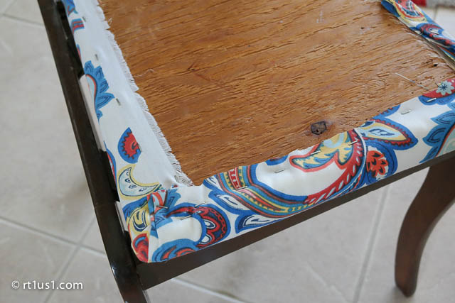 Basic Chair Cushion Reupholstery DIY Basic Chair Cushion Reupholstery DIY