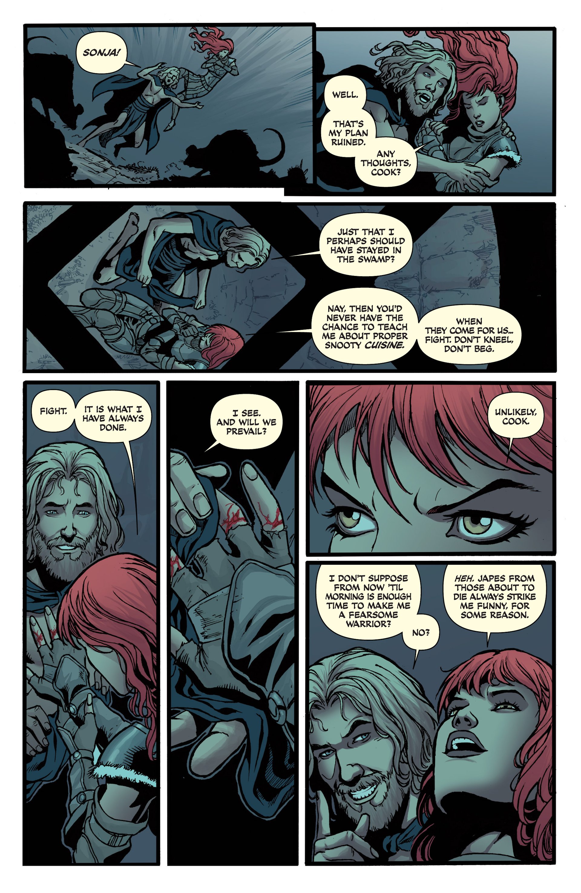 Read online Red Sonja (2013) comic -  Issue #8 - 18