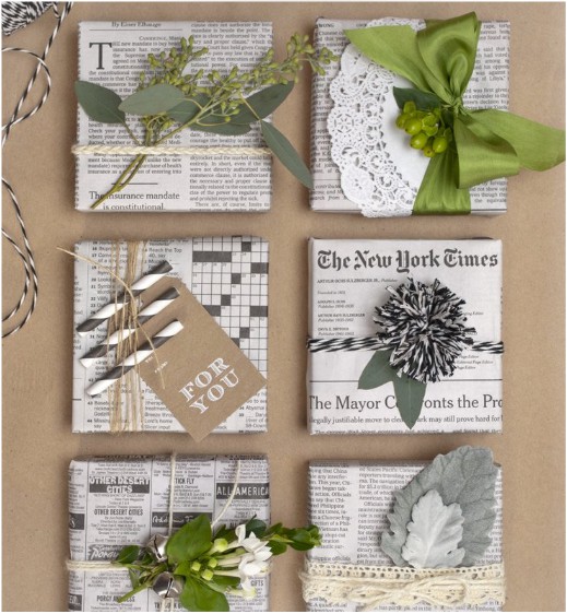 Keeping the Christmas Spirit Alive 365: It's a Wrap: Interesting ways