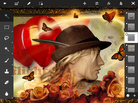 Download Adobe Photoshop Touch 1.7.7 IPA For iPad