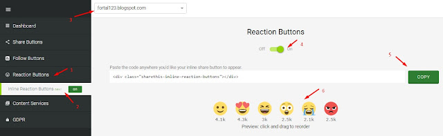 Cara Menambahkan Reaction Button di Blog