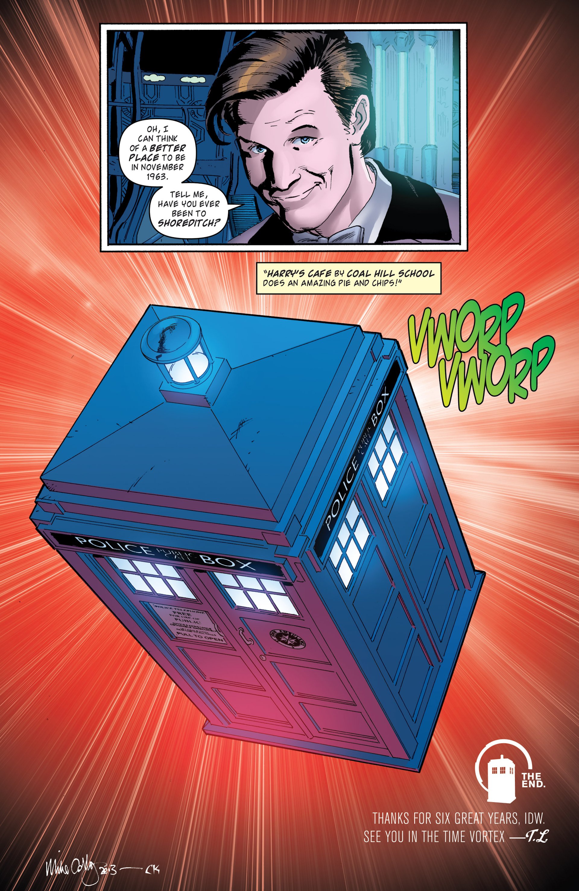 Read online Doctor Who (2012) comic -  Issue #16 - 22