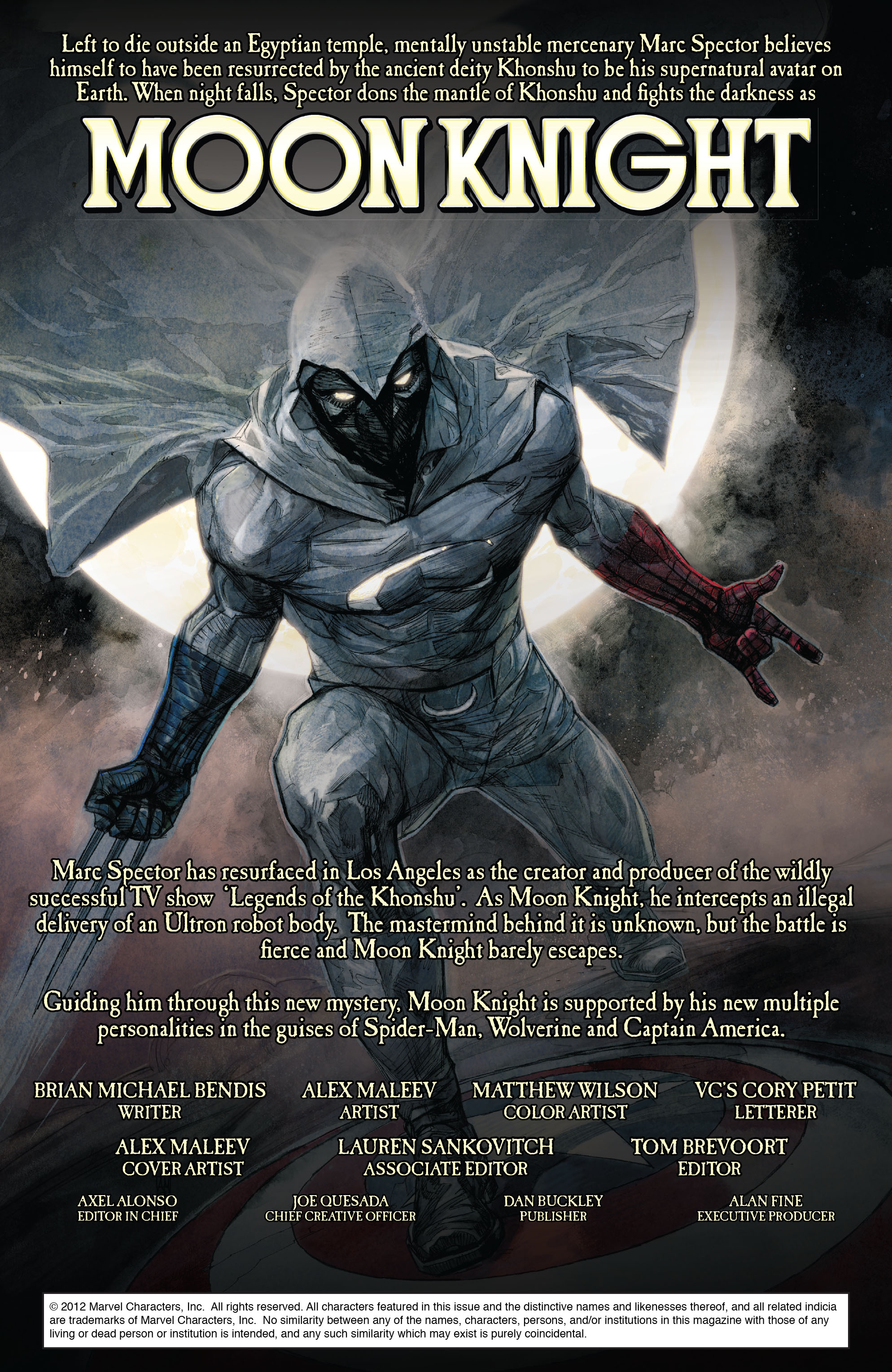 Moon Knight (2011) issue 2 - Page 2
