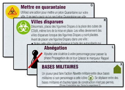 Autocollants du livret de règles