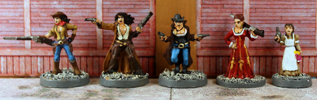 Reaper Minatures Jeb Lawson Western Outlaw Chronoscope Miniature Figures By Reaper Miniatures 