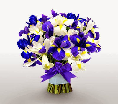 iris wedding flowers